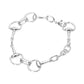 Madeline Love Rhodium SECRET BOX_Interlocking Metal Link Bracelet - Bracelets - desc