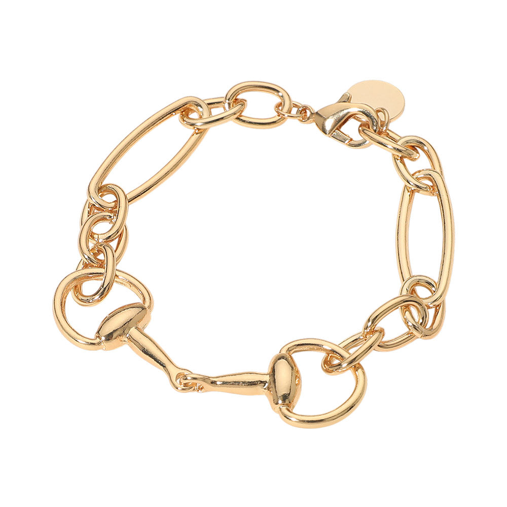 Madeline Love Gold SECRET BOX_Mixed Link Chain Bracelet - Bracelets - desc