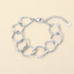 Madeline Love Silver Stainless Steel Chunky Link Chain Bracelet