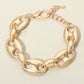 Madeline Love Worn Gold Mariner Link Chain Bracelet - Necklaces