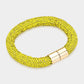 Bling Magnetic Bracelet - Yellow - Bracelets