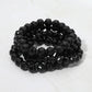 Madeline Love Black 5PCS - Faceted Beaded Stretch Multi Layered Bracelets