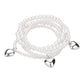 5PCS - Metal Heart Charm Pearl Beaded Stretch Multi Layered Bracelets - Bracelets