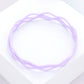 Madeline Love Lavender 3PCS - Zigzag Chevron Wavy Bangle Bracelets
