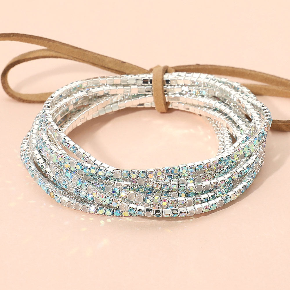 Mint, Multi, Silver