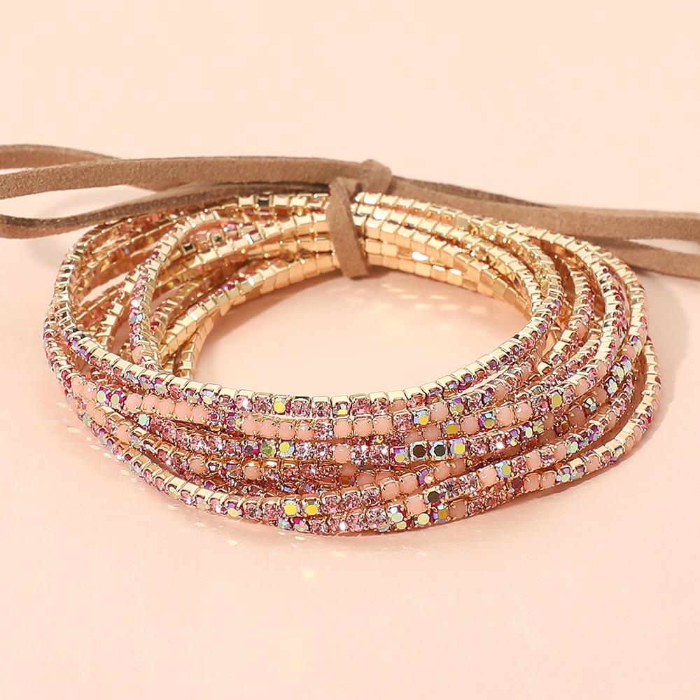 Gold, Opal, Pink