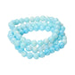 Madeline Love Blue 3PCS - Faceted Beaded Stretch Multi Layered Bracelets - desc