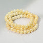 Madeline Love Yellow 3PCS - Faceted Beaded Stretch Multi Layered Bracelets