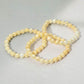 Madeline Love Yellow 3PCS - Faceted Beaded Stretch Multi Layered Bracelets - extra
