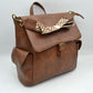 Aztec Strap Flap Backpack