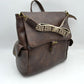 Aztec Strap Flap Backpack