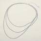 Madeline Love Rhodium Silver Dipped Triple Layer Classic Curb Chain Necklace - Necklaces - desc