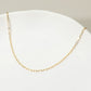 Madeline Love Gold 18K Gold Filled Oval Paperclip Chain Necklace