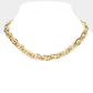 Madeline Love Gold 18K Gold Dipped Stainless Steel Premium Handmade Chain Necklace