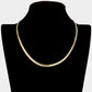 Madeline Love Gold 16 INCH, 5mm Stainless Steel Metal Chain Necklace - Necklaces - desc