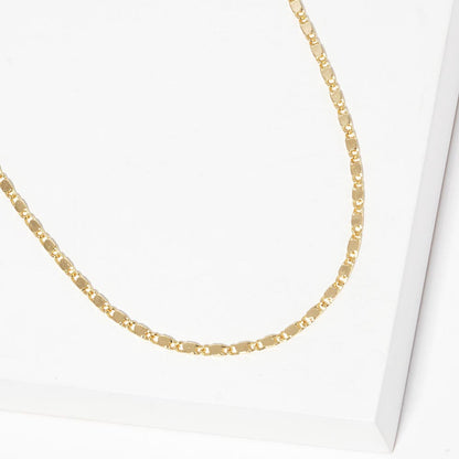 Madeline Love Gold Gold Dipped Metal Chain Necklace