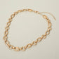 Madeline Love Worn Gold Mixed Link Chain Necklace - Necklaces - extra