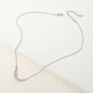Madeline Love Rhodium Stainless Steel Beaded Snake Chain Necklace - Necklaces - desc