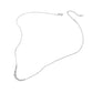 Madeline Love Rhodium Stainless Steel Beaded Snake Chain Necklace - Necklaces - extra