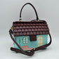 Whimsical House Shaped Top Handle Crossbody Handbag - Green - Crossbody Bags