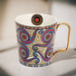 Madeline Love Brown Nordic Modern Ceramic Mug Cup - Hair Accessories