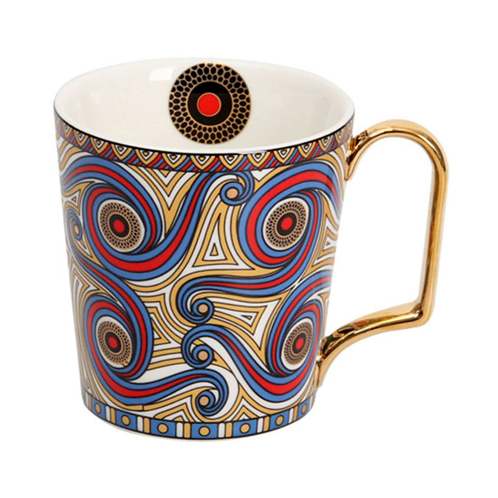 Madeline Love Brown Nordic Modern Ceramic Mug Cup - Hair Accessories - desc