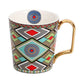 Madeline Love Multi Nordic Modern Ceramic Mug Cup - Hair Accessories - desc
