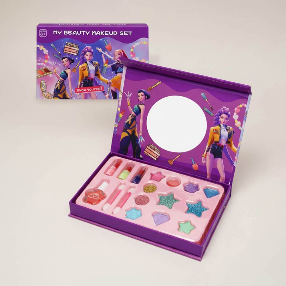 Madeline Love Assorted 17PCS - 3 IN 1 Kpop Demon Hunters Kids Beauty Makeup Set - Beauty & Cosmetics
