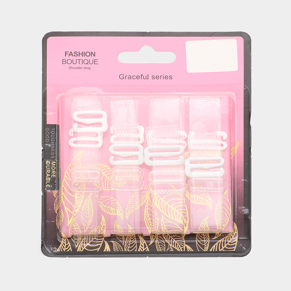 Madeline Love Clear 2Pairs - Silicone Adjustable Bra Straps - Jewelry
