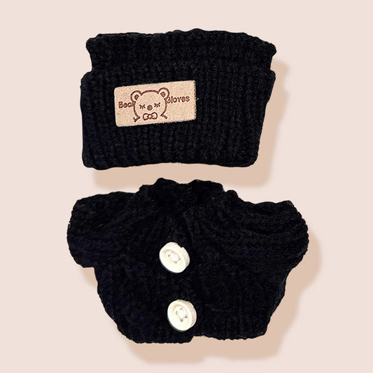 Madeline Love Black Mini Doll Knitted Sweater Headband Outfit Set - Kids
