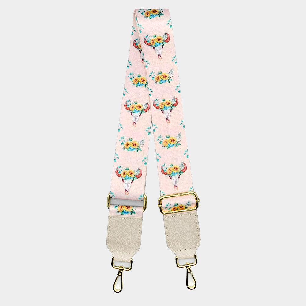 Madeline Love Ivory Steer Head Pointed Bag Strap - Bags & Wallets