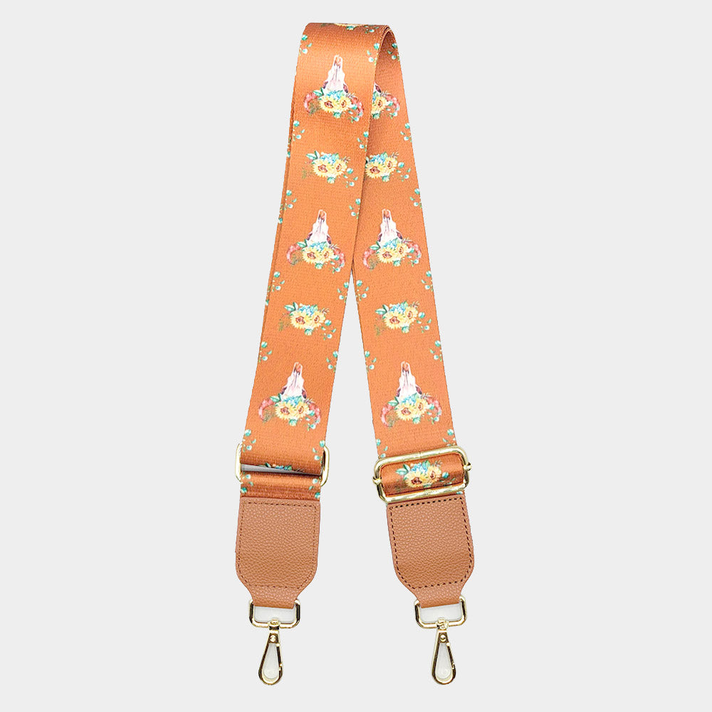 Madeline Love Orange Steer Head Pointed Bag Strap - Bags & Wallets