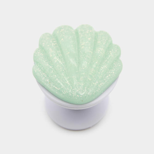 Madeline Love Mint Glittered Shell Adhesive Phone Grip and Stand - Jewelry