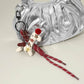 Madeline Love Ivory, Multi Cute Dachshund Dog Charm Knot Keychain Bag Charm - Bags & Wallets
