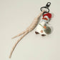 Madeline Love Ivory, Multi Cute Whimsical Goose Charm Knot Drop Keychain Bag Charm - Bags & Wallets - desc