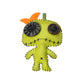 Madeline Love Green Cute Monster Doll Pouch Bag Keychain Bag Charm - Bags & Wallets - extra