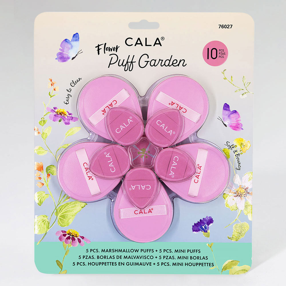 Madeline Love Pink 10PCS - Flower Makeup Puffs - Beauty & Cosmetics