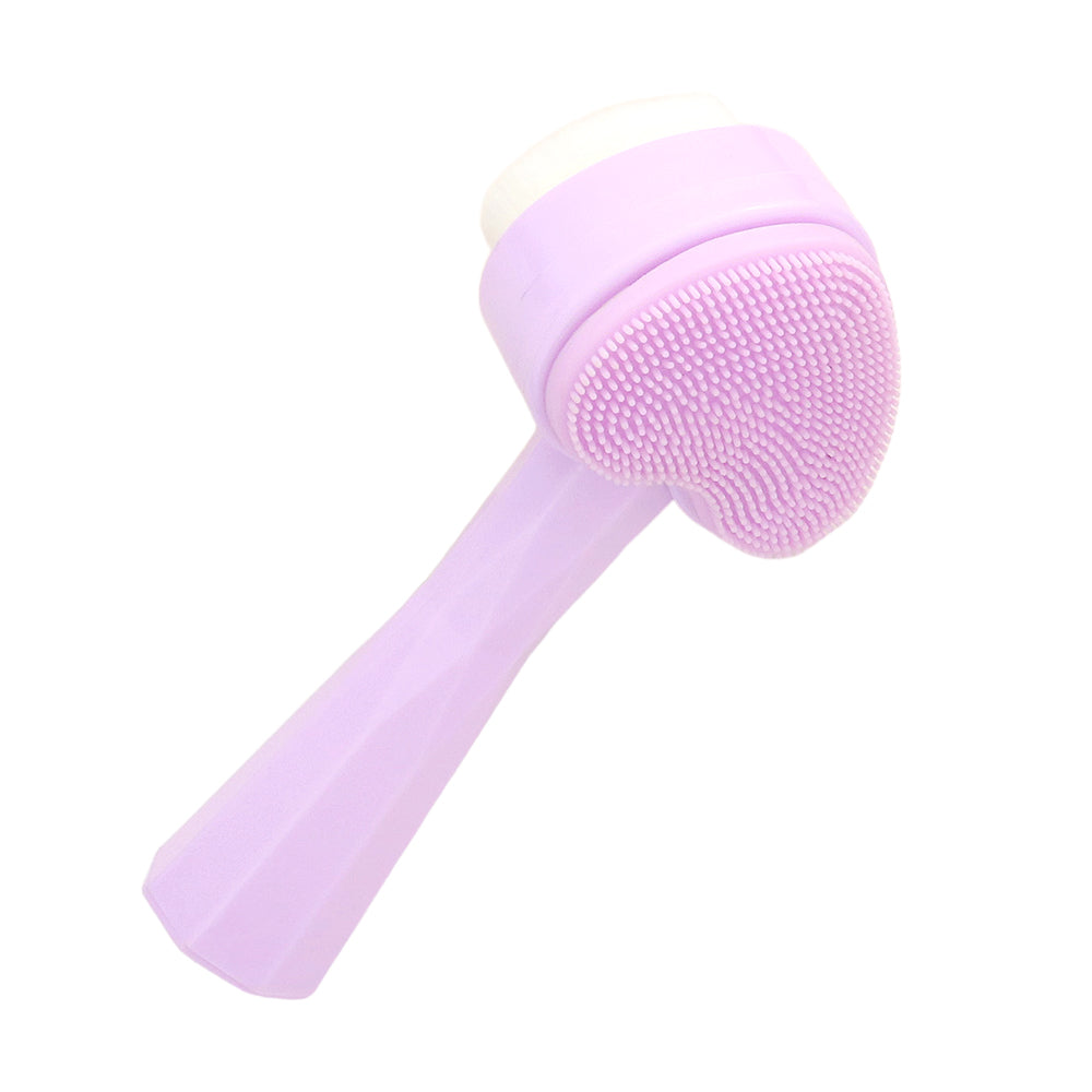 Heart Shaped Double Sided Facial Brush