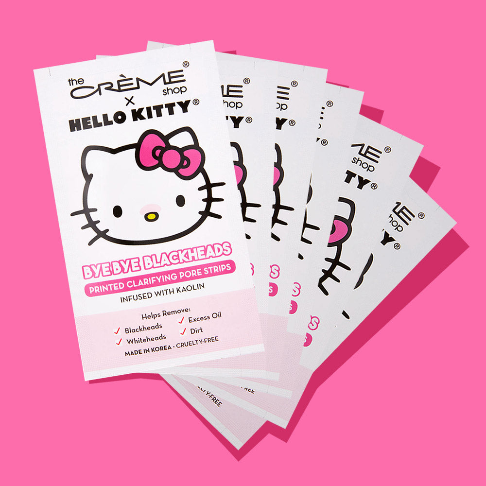 Madeline Love Pink 6PCS - Hello Kitty Printed Blackheads Pore Strips - Beauty & Cosmetics