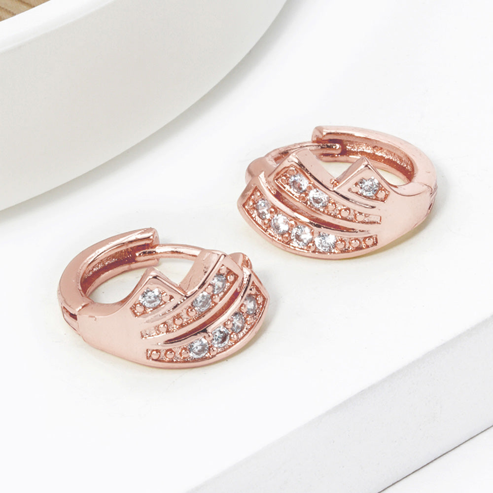 Clear, Rose Gold