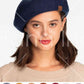 Main The C.C Solid Color Wool Beret is a versatile accessory crafted from 100% acrylic for a soft, lightweight feel. This classic beret offers timeless style in a range of solid colors, making it easy to coordinate with any outfit. The durable acrylic construction resists pilling and maintains its shape, while the one-size-fits-most design provides a comfortable, adjustable fit. Perfect for adding a touch of sophistication to casual or dressed-up looks, this beret is an essential wardrobe staple for year-ro