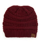 Maroon Criss-Cross Knit C.C Beanie blends stylish design with practical warmth. Crafted with a unique criss-cross knit pattern, it provides enhanced insulation and a comfortable fit. Ideal for cold weather, this beanie offers both functionality and a sophisticated look for everyday wear. Durable and easy to care for, it’s an excellent accessory for layering during chilly seasons.