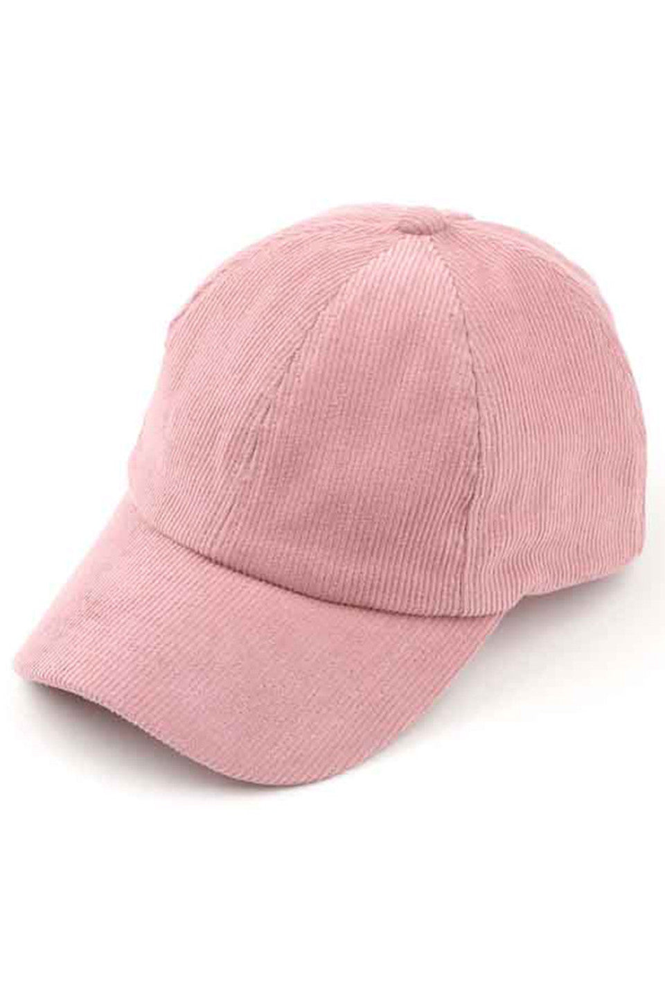 Mauve CORDUROY CRISS CROSS PONY CAP combines comfort and style with its soft corduroy material and unique criss cross design. Keep your hair in place and add a touch of sophistication to any outfit. A must-have accessory for any fashion-forward individual.
