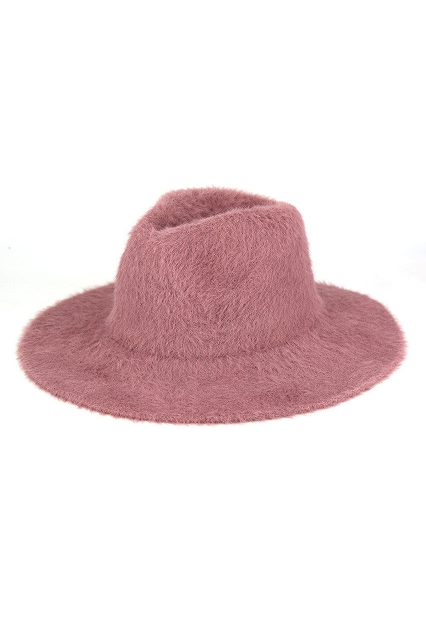 Mauve Fuzzy Palin Solid Winter Fedora Hat merges classic silhouette with cold-weather functionality. Constructed with premium insulating materials, this fedora maintains structural integrity while providing superior warmth. The textured exterior offers both thermal protection and sophisticated styling, while the traditional brim provides practical shielding from winter elements. Designed for discerning individuals who refuse to compromise style for seasonal practicality.