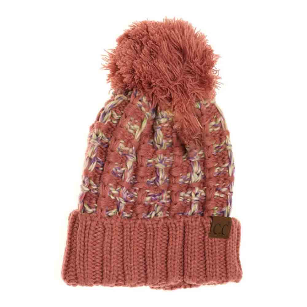 Mauve Ombre Double Slipstitch Pom Beanie combines expert craftsmanship with contemporary style. Featuring a double-layer slipstitch knit, this beanie offers enhanced warmth and durability. Its gradient ombre design transitions smoothly between colors, adding a sophisticated touch to winter wear. Topped with a plush pom, it balances functionality with a trendy finish, making it an ideal accessory for cold-weather comfort and urban fashion. 