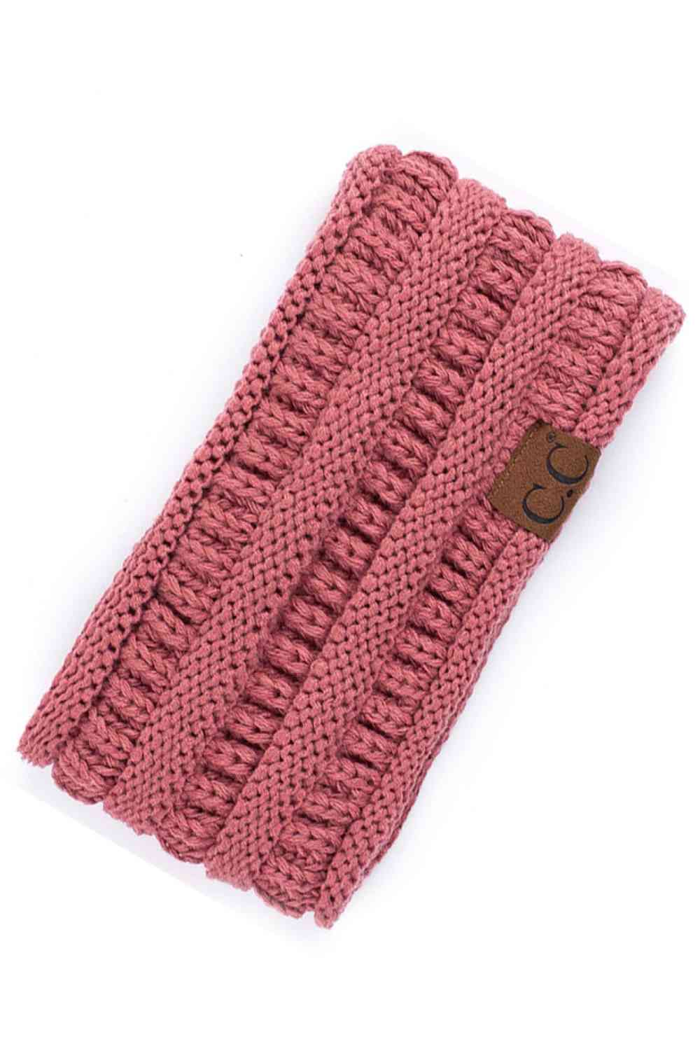 Mauve Elevate your everyday style with the C.C Solid Ribbed Headwrap. Crafted from 100% acrylic, this versatile headwrap features a classic ribbed texture that adds dimension and visual interest. One size fits most, making it the perfect accessory for any occasion—whether you're running errands, hitting the gym, or making a fashion statement. Made in Korea with quality craftsmanship you can trust. Comfortable, durable, and effortlessly chic.