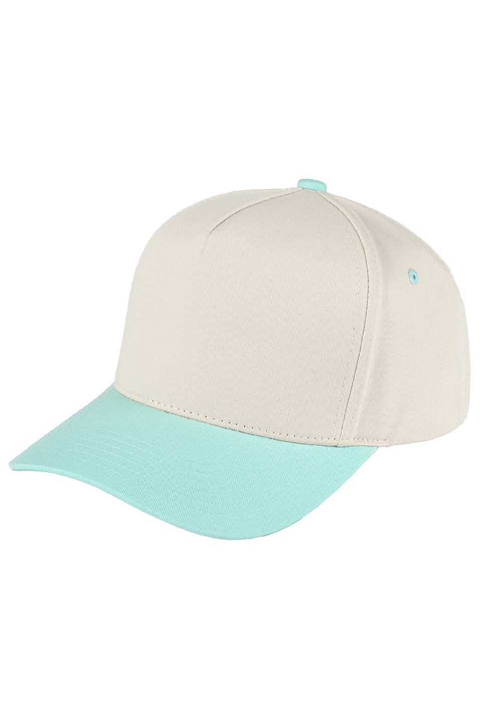 Mint C.C. Kids Two-Tone Canvas Trucker Cap combines durable canvas with breathable mesh for all-day comfort and style. Its two-tone design adds a trendy touch, while the adjustable snapback ensures a secure fit for growing heads. Ideal for active kids, this cap offers sun protection and a lightweight feel, making it perfect for outdoor adventures.
