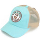 C.C RUNS ON COFFEE Patch Criss Cross Pony Cap - Mint - Pony Cap