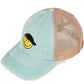 Mint  C.C SMILE CRISS-CROSS PONY CAP is a versatile and stylish accessory. Made with high-quality materials and a unique criss-cross design, it offers a secure and comfortable fit. Perfect for any season, this cap adds a touch of fashion to any outfit.
