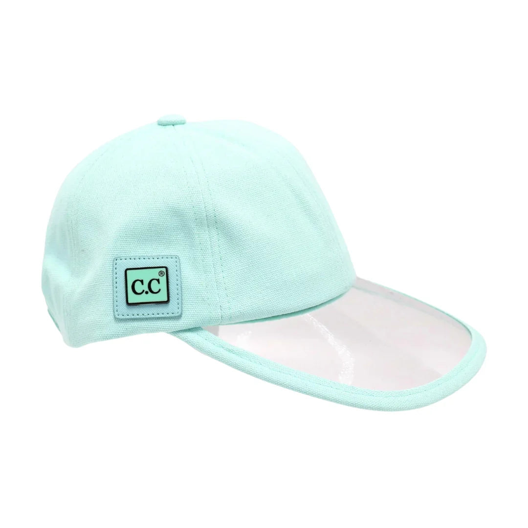 Mint Canvas CC Ball Cap with PVC Brim combines durable canvas fabric with a sleek PVC brim for enhanced structure and weather resistance. Designed for both style and functionality, this cap offers a comfortable fit and long-lasting wear, making it ideal for outdoor activities and everyday use. Its expert craftsmanship ensures a refined look while providing reliable protection from the elements.